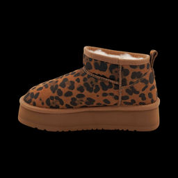 Сапоги из натуральной кожи UN002-10 коричневые