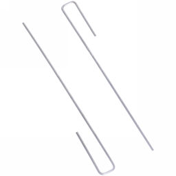 Цена за 3 шт. Скоба Г-образная для крепления укрывного материала и пленки h-20см (1ком=10шт)