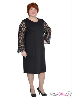 Платье Модель №214 размеры 44-80 - Plusmoda фото 3