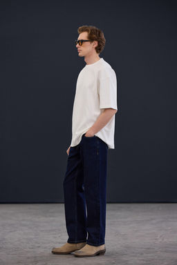 Trendyol Studio Ekru Oversize T-Shirt TMNAW26TS00003 - Trendyolmilla фото 3