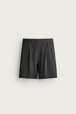 BERMUDA RELAXED FIT RELIEVE / Gris Antracita - Zara фото 4