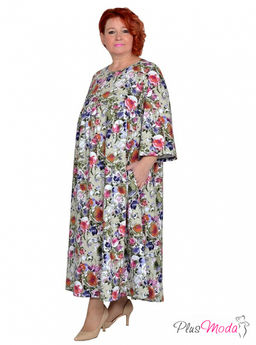 Платье Модель №1902 размеры 44-84 - Plusmoda фото 8