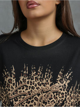 Футболка "Саваж" черный женская