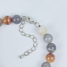 Браслет из ботсванского Агата - Радуга самоцветов фото 3