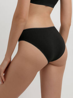 CONTE BASIC COLLECTION LB 5003 Трусы женские (в коробке) black lurex