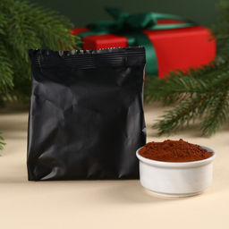 Подарочный набор Всё исполнит Новый год: чай чёрный, со вкусом: лесные ягоды 50 г,, кофе со вкусом: амаретто, 50 г., - Фабрика счастья фото 3