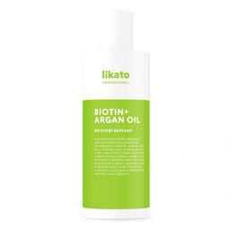 Likato Бальзам для волос восстанавливающий / Recovery Repairing Hair Balm Biotin + Argan Oil, 250 мл