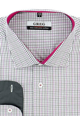 Сорочка мужская длинный рукав GREG 175/131/7332/Z/1p_GB