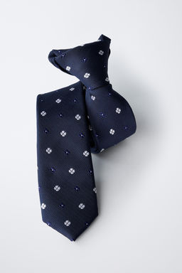 GEOMETRIC PRINT TIE - Zara фото 3