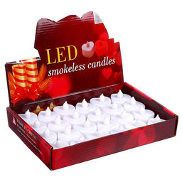 Цена за 24 шт. Свеча светодиодная Сердечко - Simaland фото 4