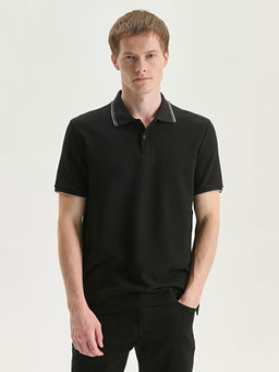 Polo Yaka Erkek Dokulu Ti??rt