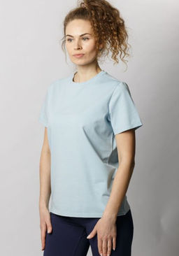 Из высококачественного хлопка с лайкрой Спортивная футболка