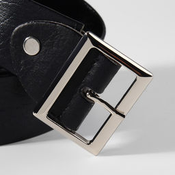 Пряжка для ремня, 4.8×3.6 см, 39 мм, цвет серебряный