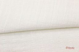 Муслин двухслойный стеганый с эф.жатости, цв.Молочный, СОРТ2, ш.1.36м, хлопок-100%, 200гр/м.кв - Купава фото 3