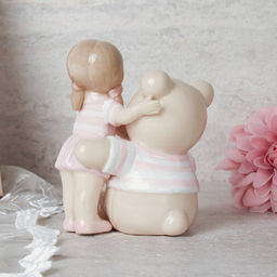 Фигурка Девочка с мишкой 10,5 см / YZ1419703 /уп 36/ - Галеонтрейд фото 3