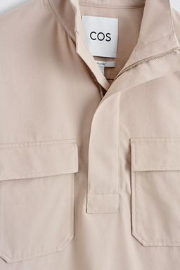 SOBRECAMISA DE TWILL DE ALGOD?N CON CREMALLERA - H&m фото 7