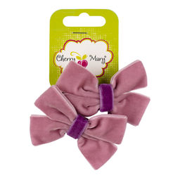 CHERRY MARY DR07043 Набор резинок для волос 5 х 2 шт. №02 св.фиолетовый фото 4