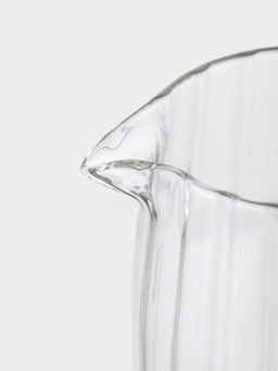 Кувшин Magistro «Богема. Дольки», 1.2 л, 9×14×24.5 см, стекло, прозрачный