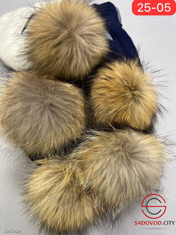 шлем утепленный с мехом - Bruno фото 5