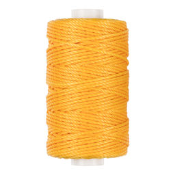 Промысел Нитки вощёные (полиэстер) LC-006 для кожи 40 м № 009 жёлтый