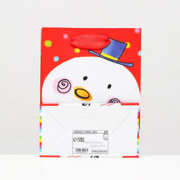 Цена за 12 шт. Пакет ламинированный Снеговичок 11,5 х 14,5 х 6 см - Simaland фото 6