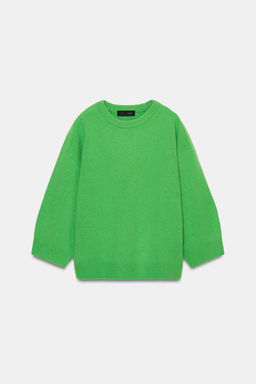 100% WOOL HAMMER SLEEVE JUMPER - Zara фото 4
