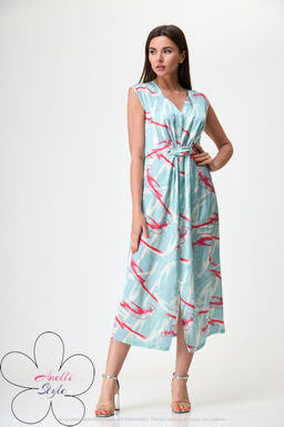 Платье ANELLI 1115 голубой