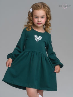 Платье Моана изумруд-лав