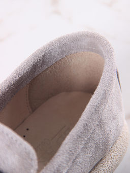 Лоферы 177.1607be.Каменный замша