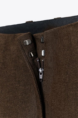 LINEN-BLEND LONG BERMUDA SHORTS ZW COLLECTION - Zara фото 8