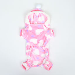 Комбинезон Любовь с капюшоном, размер S (ДС 25 см, ОГ 35 см, ОШ 25 см), розовый - Simaland фото 20