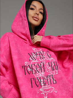 Яхонт худи женское (серый варенка) - Lovetex фото 22