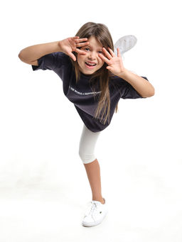 Футболка для девочки UD 7911 антрацит - Mini maxi фото 8