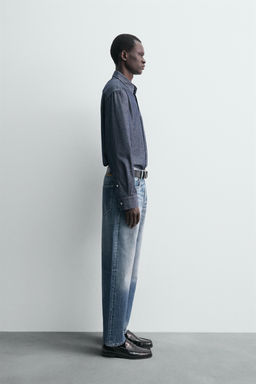 STRAIGHT ANKLE FIT JEANS