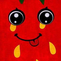 Карнавальный костюм «Весёлая клубника», фетр