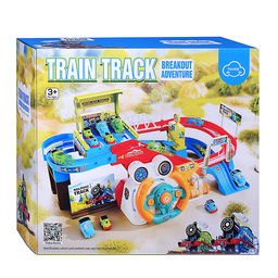 Трек "Приключение паровозиков" в коробке