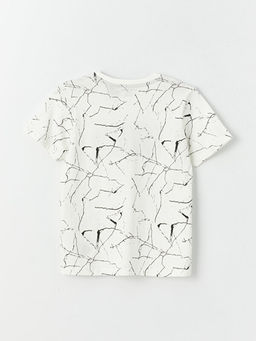 Bisiklet Yaka Star Wars Bask?l? K?sa Kollu Erkek ?ocuk ?ortlu Pijama Tak?m? - Waikiki фото 3