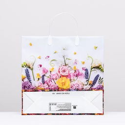 Цена за 10 шт. Пакет Красивый букет, мягкий пластик, 30х30 100 мкм - Simaland фото 4