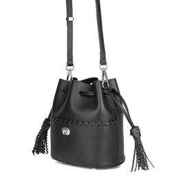 6005 black, Женская кожаная сумка, Barcelo Biagi