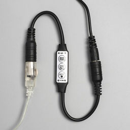 Гирлянда Конский хвост 10 нитей по 1 м, IP20, серебристая нить, 100 LED, свечение белое, 8 режимов, 12 В - Luazon lighting фото 8