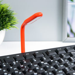 Цена за 3 шт. Ночник «Румби» LED 2 Вт USB подсветка для клавиатуры МИКС 1.5×1×17 см RISALUX