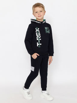 CRB wear/CWKB 63707-22-387 Толстовка для мальчика,черный/Ex.Cherubino  фото 2