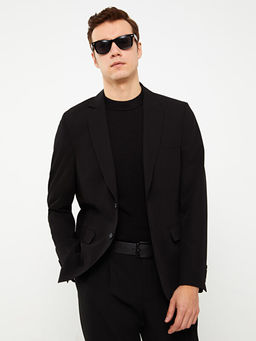 Dar Kal?p Erkek Blazer Ceket