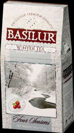 BASILUR. Four Seasons. Зимний черный 100 гр. карт.пачка