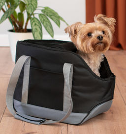 Сумка-переноска "Джойс" с карманом 20*41*h27см, черная 99ред99 90063черн 90063черн