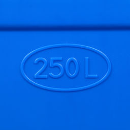 Бочка - бак пищевая «Помощник», 250 л, горловина 61 см, пластиковая, без крышки, МИКС