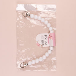 Ручка для сумки, 34 1,5 см, цвет белый - Арт узор фото 5