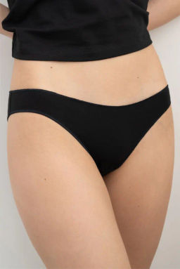 ALMANDO MELADO Трусы женские База "MINI SLIP" Цвет:черный