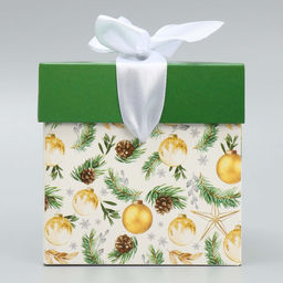 Коробка складная Фотографичные шары, 10 10 10 см - Дарите счастье фото 5