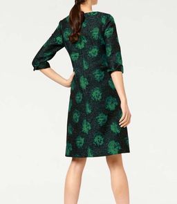 Платье, черно-зеленое - Patrizia dini фото 5